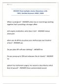 HCA203 final multiple choice Questions with 100&percnt; Verified Answers 2025 &vert; 2026&period;