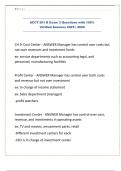 ACCT 201 B Exam 3 Questions with 100&percnt; Verified Answers 2025 &vert; 2026&period;