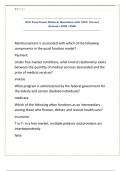 HCA Final Exam Midterm Questions with 100&percnt; Correct Answers 2025 &vert;2026&period;