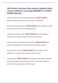 CRA Practice Test Exam fully solved & updated &lpar;latest  version verified for accuracy&rpar;&vert;&vert; GRADED A&plus;&vert;&vert; LATEST  UPDATE 2025&sol;26 