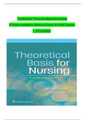 Test Bank for Theoretical Basis for Nursing 6th Edition by Melanie McEwen and Evelyn M&period; Wills &lpar;Complete Chapter 1-23&rpar;