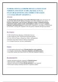 FLORIDA DENTAL JURISPRUDENCE LATEST EXAM   VERSION AND STUDY GUIDE 2025-2026 ACTUAL   EXAM 200 QUESTIONS AND CORRECT DETAILED  ANSWERS&vert;ALREADY GRADED A&plus;