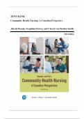 Community Health Nursing&colon; A Canadian Perspective &ndash; 6th Edition &lpar;Aliyah Dosani&comma; Marcia Stanhope&comma; Jeanette Lancaster&rpar; &vert; Complete Test Bank for All Chapters