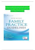 Family Practice Guidelines&comma; 5th Edition  Editors&colon; Jill C&period; Cash&comma; Cheryl A&period; Glass&comma; and Jenny Mullen