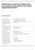 2025&comma;&comma;&comma;NUR 180 FINAL hondros EXAM  2025 &lpar;Actual Exam&rpar; Questions with verified Answers &lpar;Latest Update 2025&rpar; UPDATE&excl;&excl;     