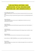 C-201 ELECTRICAL SSYSTEMS 1 SACA CERTIFICATION ACTUAL 2025 2026 EXAM