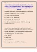 FISDAP MEDICAL EXAM NEWEST 2025&sol;2026 ACTUAL EXAM WITH  COMPLETE QUESTIONS AND CORRECT DETAILED ANSWERS &lpar;100&percnt;  VERIFIED ANSWERS&rpar; &vert;ALREADY GRADED A&plus;&vert; &vert;&vert;PROFESSOR  VERIFIED&vert;&vert;