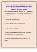 ITLS ADVANCED POST TEST 9th EDITION NEWEST 2025&sol;2026  ACTUAL EXAM WITH COMPLETE QUESTIONS AND CORRECT  DETAILED ANSWERS &lpar;100&percnt; VERIFIED ANSWERS&rpar; &vert;ALREADY  GRADED A&plus;&vert; &vert;&vert;PROFESSOR VERIFIED&vert;&vert;