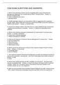 CSM EXAM QUESTIONS AND ANSWERS
