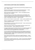 CSM EXAM QUESTIONS AND ANSWERS