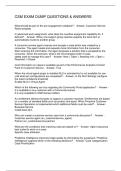 CSM EXAM DUMP QUESTIONS & ANSWERS
