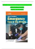 Nancy Caroline&rsquo;s Emergency Care in the Streets&comma; 9th Edition &ndash; Nancy Caroline &vert; Complete Test Bank &lpar;Chapters 1&ndash;53&rpar;