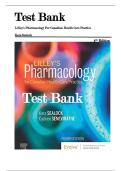 Test Bank for Lilley&rsquo;s Pharmacology for Canadian Health Care Practice&comma; 4th Edition&comma; Kara Sealock&comma;Linda Lane Lilley&lpar; All Chapters Covered 1-58&rpar; Latest 2026