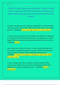 NURS 327 Final Exam Newest 2025-2026 &sol; NURS 327 Final  Exam Preparation &sol;NURS 327 Final Exam Practice Exam  With Complete Questions And Correct Answers&vert; Brand New  Version&excl;