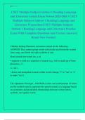 CSET Multiple Subjects Subtest 1 Reading Language  and Literature Actual Exam Newest 2025-2026 &sol; CSET  Multiple Subjects Subtest 1 Reading Language and  Literature Preparation&sol;CSET Multiple Subjects  Subtest 1 Reading Language and Literature Practice  Exa