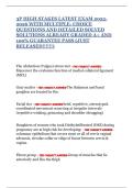 3P HIGH STAKES LATEST EXAM 2025-2026 WITH MULTIPLE- CHOICE QUESTIONS AND DETAILED SOLVED SOLUTIONS ALREADY GRADED A&plus; AND 100&percnt; GUARANTEE PASS &lpar;JUST RELEASED&excl;&excl;&excl;&excl;&excl;&excl;&rpar;