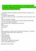 Transportation Engineering 1&period;1&ndash;1&period;4 Notes- Key Concepts&comma; Agencies&comma; and Design Principles for Civil Engineering &lpar;2025 Edition&rpar;&period;pdf