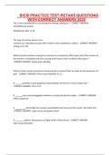   ss BICSI PRACTICE TEST-RETAKE QUESTIONS WITH CORRECT ANSWERS 2025