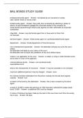 BAIL BONDS STUDY GUIDE