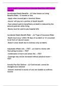 Life & Health Insurance Exam Colorado Questions AND Correct Answers