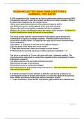 NCSBN NCLEX Test Bank &vert; 100&percnt; Rated Exam Questions and Answers 2025