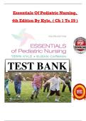Essentials of Pediatric Nursing &lpar;4th Edition&rpar; by Kyle &mdash; Complete Study Guide &lpar;Chapters 1&ndash;29&rpar;