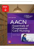 AACN Essentials of Progressive Care Nursing &lpar;5th Edition&comma; 2021&rpar; &ndash; Sarah Delgado &ndash; PDF