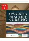 Advanced Practice Nursing&colon; Essential Knowledge for the Profession &lpar;5th Edition&comma; 2021&rpar; &ndash; DeNisco &ndash; PDF