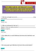 DCF Child Abuse and Neglect &lpar;CAAN&rpar; Module 1 &ndash; Identifying Child Abuse and Neglect &vert; Verified Questions and Correct Answers &vert; 2024&ndash;2025 Updated DCF Exam Prep &vert; 100&percnt; Pass Guarantee &vert; Covers Recognition&comma; Indicators&comma; and Types of Abuse and Neglect &vert; Based on 
