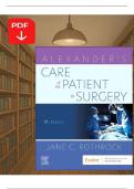 Alexander&rsquo;s Care of the Patient in Surgery &lpar;17th Edition&comma; 2023&rpar; &ndash; Jane Rothrock &ndash; PDF