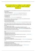 CFI FIA EXAM WITH ALL CORRECT & 100&percnt; VERIFIED ANSWERS&vert;ACTUAL COMPLETE EXAM&vert;ALREADY GRADED A&plus;