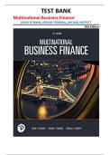 Multinational Business Finance Test Bank 16th Edition &vert; Eiteman&comma; Stonehill&comma; Moffett