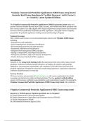 Virginia Commercial Pesticide Applicators CORE Exam 2025&sol;2026 &vert; Accurate Real Exam Questions & Verified Answers &vert; 100&percnt; Correct &vert; A&plus; Graded &vert; Latest Updated Edition