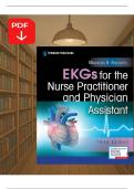EKGs for the Nurse Practitioner & Physician Assistant &lpar;3rd Edition&comma; 2021&rpar; &ndash; Knechtel &ndash; PDF