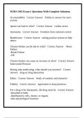 NURS 3105 Exam 1 Questions With Complete Solutions