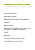 NSG 2113 Midterm 1 Exam Questions with Verified Solutions Latest Update 2025-2026