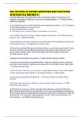 KIN 2501 END OF COURSE QUESTIONS AND SOLUTIONS 2025&sol;2026 ALL GRADED A&plus;