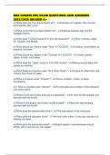 MSF COURSE EOC EXAM QUESTIONS AND ANSWERS 2025&sol;2026 GRADED A&plus;