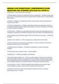OREGON LAW COSMETOLOGY COMPREHENSIVE EXAM QUESTIONS AND ANSWERS 2025&sol;2026 ALL RATED A&plus;