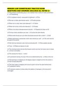 OREGON LAW COSMETOLOGY PRACTICE EXAM QUESTIONS AND ANSWERS 2025&sol;2026 ALL RATED A&plus;