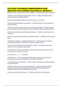 PCA PLANT PATHOGENS COMPREHENSIVE EXAM QUESTIONS AND ANSWERS 2025&sol;2026 ALL GRADED A&plus;