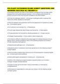 PCA PLANT PATHOGENS EXAMS SCRRIPT QUESTIONS AND ANSWERS 2025&sol;2026 ALL GRADED A&plus;