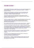 DEOMI EXAM 1  QUESTIONS WITH 100% CORRECT SOLUTIONS!!