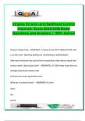 EROSION & SEDIMENT CONTROL INSPECTOR EXAM COMPLETE PACKAGE DEAL