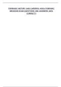 FORENSIC MEDICINE  FINAL EXAM BUNDLE&lpar;COMPLETE PACKAGE DEAL&rpar;QUESTIONS AND ANSWERS 100&percnt; CORRECT