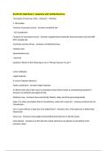 BLAW 341 Maull Exam 1 Questions with Verified Solutions 
