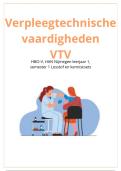 complete samenvatting van VTV&comma; lesstof en kennistoets 1&comma; leerjaar 1&comma; semester 1&comma; HBO-V HAN
