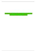Fundamentals Of Nursing Exam 2 Questions And Correct Answers At The Bottom
