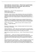 NES SPECIAL EDUCATION - PRACTICE QUESTIONS&comma; NES SPECIAL EDUCATION EXAM&comma; NES SPECIAL EDUCATION PRACTICE TEST