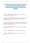 NSG 1050 Exam 3 &vert; Nursing Process&comma; Health Assessment & Clinical Skills Review